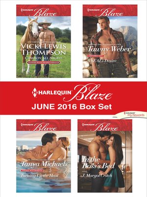 cover image of Harlequin Blaze June 2016 Box Set